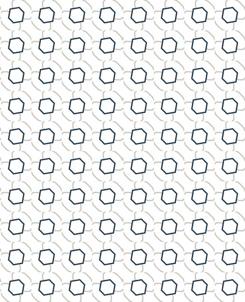 patrón sin costuras con formas geométricas. ilustración vectorial  - Vector, Imagen