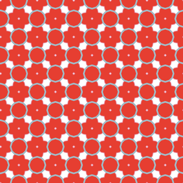 seamless pattern with geometric shape design - ベクター画像