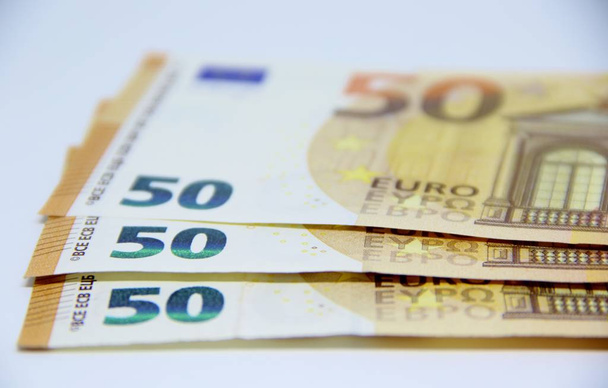 Euro money  Euro cash background - Photo, Image