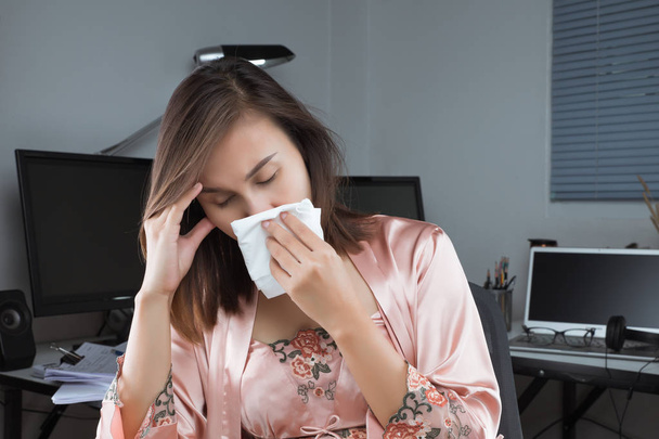 Erkältung und Grippe - Foto, Bild