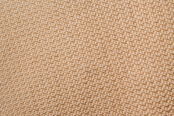 Textura de lana de tela tejida de cerca como fondo
. - Foto, Imagen