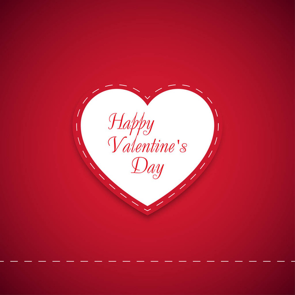 Heart. Happy Valentine's Day. Vector Illustration - Vecteur, image