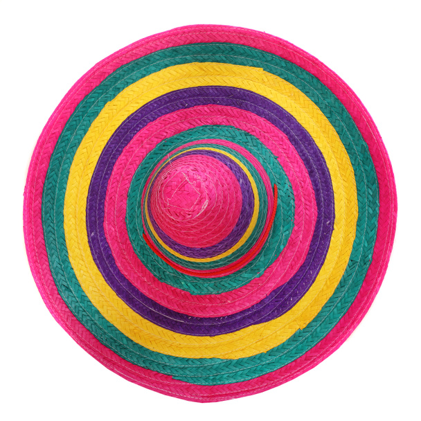 ein bunter mexikanischer Sombrero - Foto, Bild