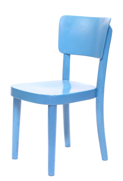 класичний синій стілець
 - Фото, зображення