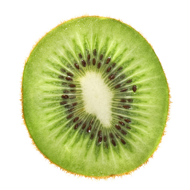 Fotografia makro z kiwi - Zdjęcie, obraz
