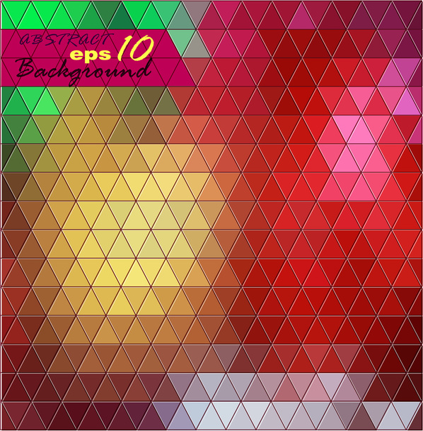 Colorful abstract geometric background - Vettoriali, immagini