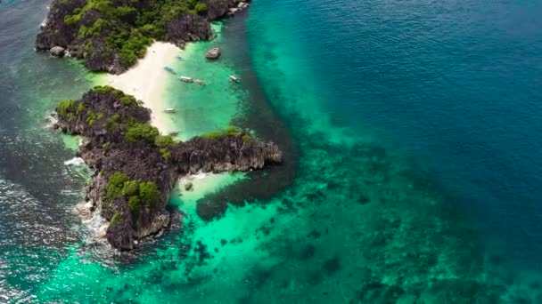 Caramoan Islands, Camarines Sur, Filippine. - Filmati, video
