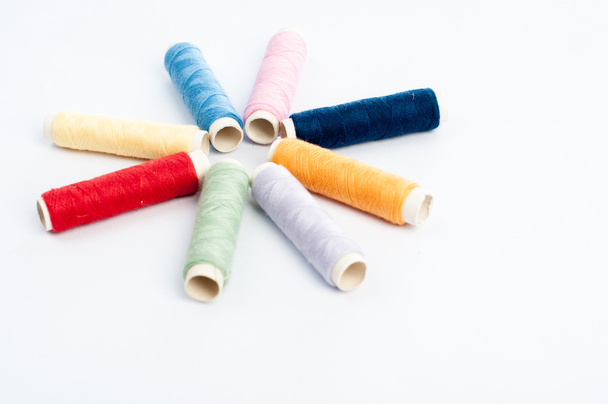 colorful threads - Фото, изображение
