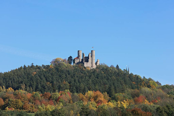 castle ruins hanstein in eichsfeld - Fotó, kép