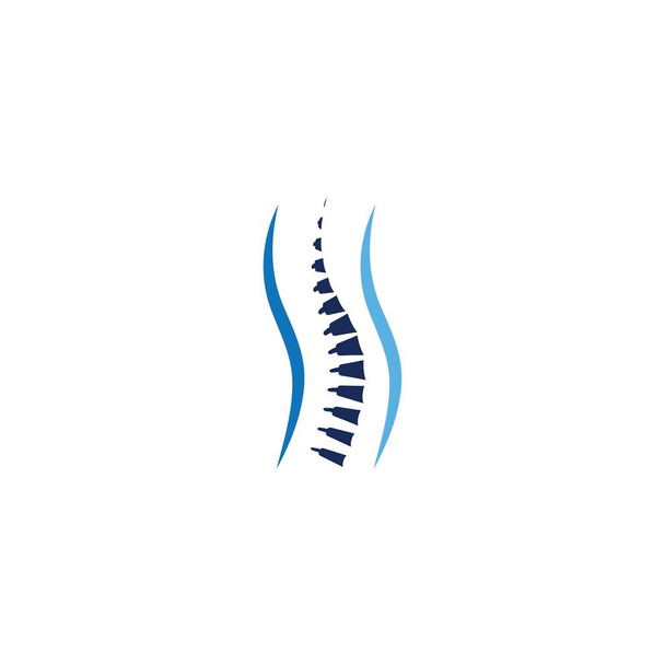 Ícone de cuidados ósseos Vector Design de ilustração Logo
  - Vetor, Imagem