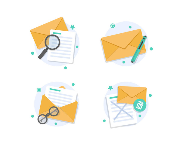 Email e mensagens, Campanha de email marketing
 - Vetor, Imagem