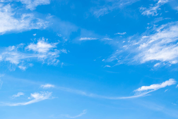 blue sky with clouds - Фото, зображення