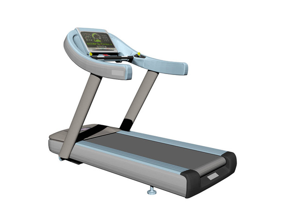 treadmill isolated on white background - Zdjęcie, obraz