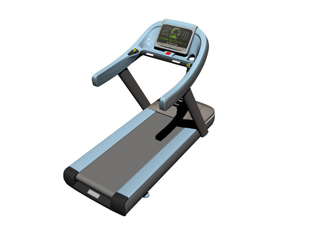 treadmill isolated on white background - Zdjęcie, obraz