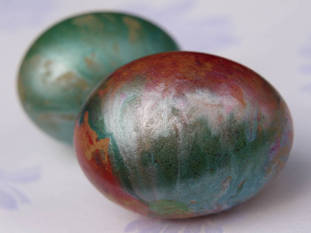 easter eggs holiday background - Foto, Bild