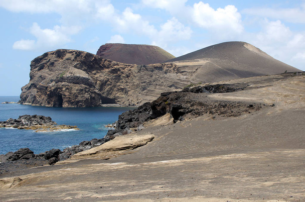 capelinhos volcanic area on azores island faial,portugal - Фото, изображение