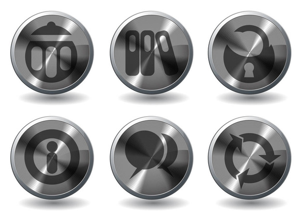 Office icons set for web sites and user interface - Photo, Image