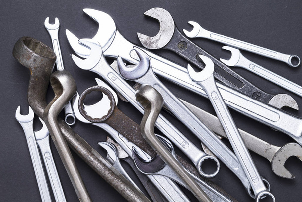 handicraft wrench tool, workshop object - Foto, afbeelding