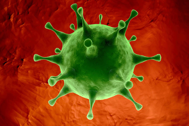 Coronavirus-Gefahr und Risiko für die öffentliche Gesundheit. Gesundheitsrisikokonzept für Pandemien. - Foto, Bild