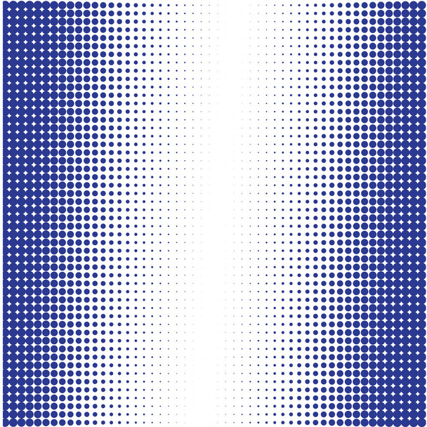 fundo branco com pontos azuis   - Vetor, Imagem