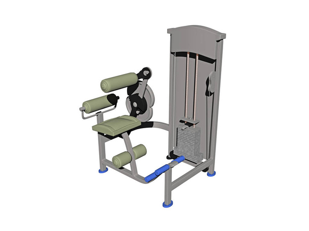 sports equipment weight bench - Foto, imagen