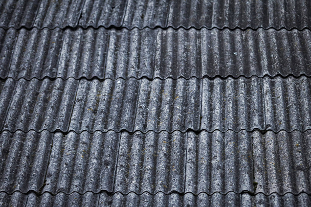 Stará, šedá střecha abstraktní pozadí textury se vzory a lin - Fotografie, Obrázek