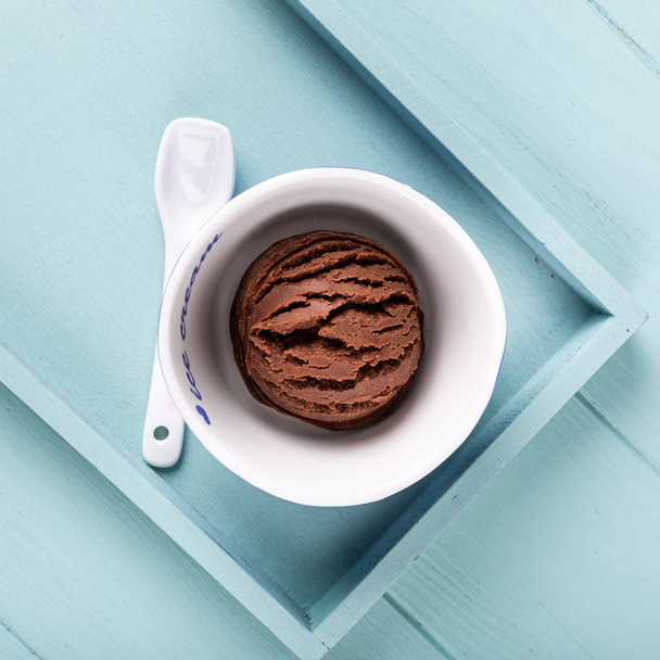 Homemade assorted ice cream in a bowl - Fotografie, Obrázek