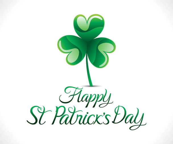 abstract artistic creative st patricks day clover - Vector, Image