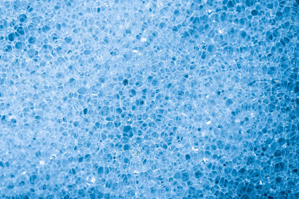 The texture of foam sponges, household plastic macro shooting - Photo, Image