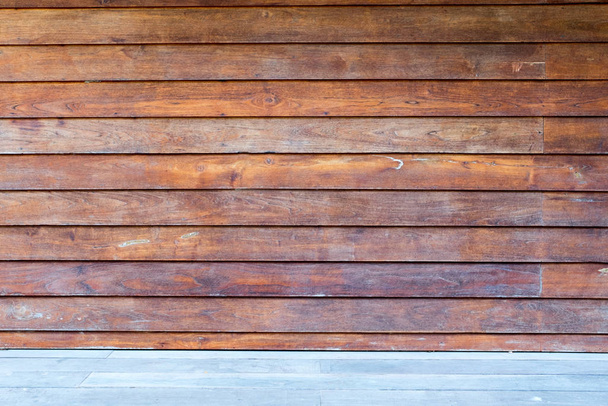 Background of wooden wall. - 写真・画像