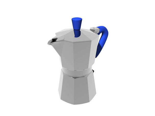 3d rendering of a modern electric kettle - Φωτογραφία, εικόνα