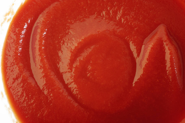 fresh homemade mashed tomatoes background - Photo, Image