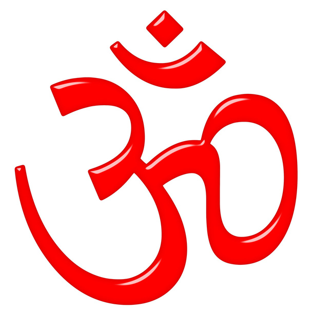 3D Hinduism Symbol Aum - Photo, Image