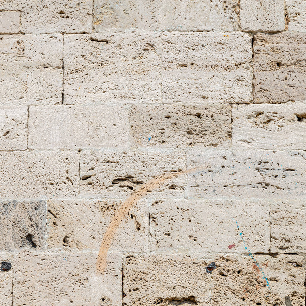 Stone wall texture background - Фото, изображение