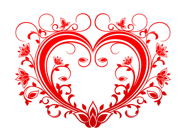 Valentine heart - Vecteur, image