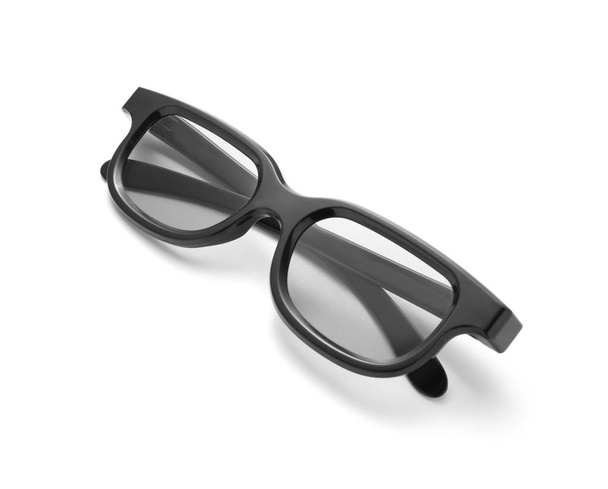 Stylish eyeglasses on white background - Photo, image