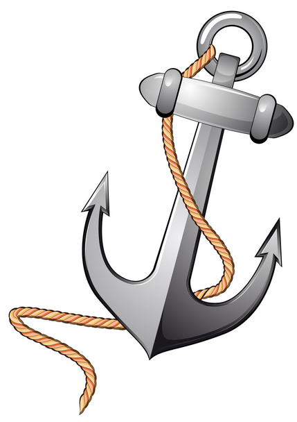 Isolated anchor - Vector, Image