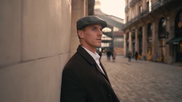 Old Fashion Man from the 1920s england - Footage, Video