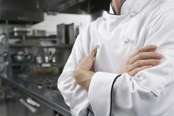 Male chef with arms crossed - Фото, зображення