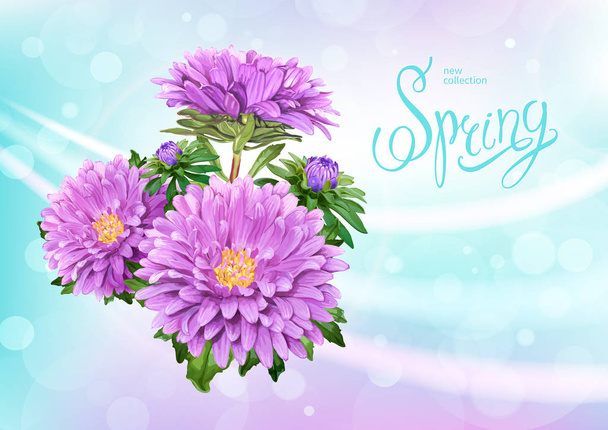 Spring collection background - Vector, Image