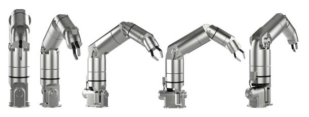Robotic arm isolated - Photo, Image