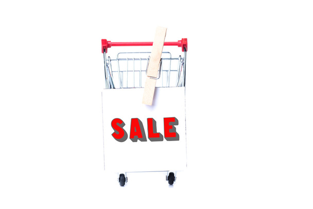Shopping cart sale - Photo, Image
