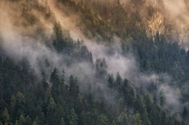 scenic view of beautiful nature mountain landscape - Valokuva, kuva
