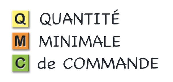QMC iniziali in cubi colorati 3d con significato in lingua francese
 - Foto, immagini