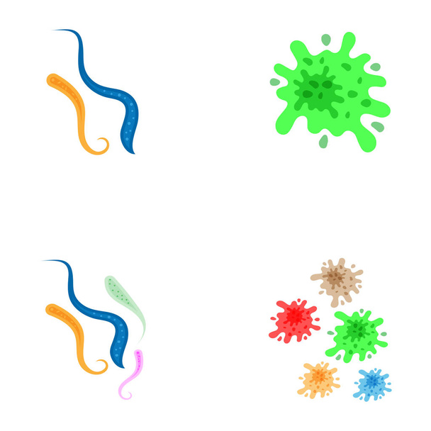 Virus vettoriale illustrazione icona modello design
 - Vettoriali, immagini