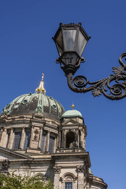 candelabra in front of the berlin cathedral - Photo, Image