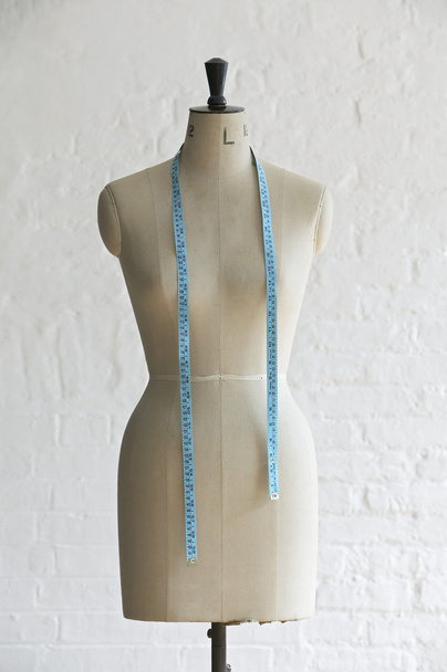 Mannequin with measuring tape - Zdjęcie, obraz