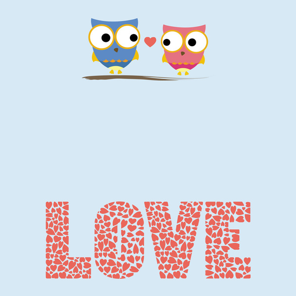 Cartão de amor - Vetor, Imagem