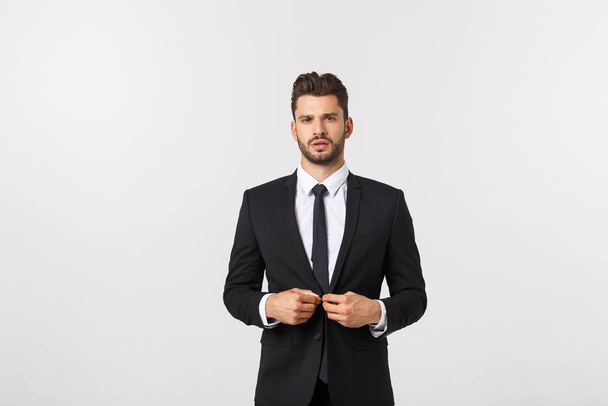 Business Concept - Portrait Handsome Business man confident face. - 写真・画像