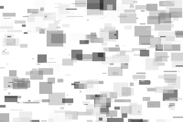 Abstract grey squares illustration background - Photo, Image